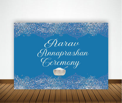 Annaprashan Ceremony Decoration Backdrop Banner For Kids