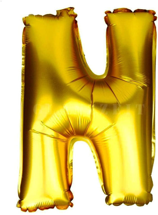 16 Inch N Alphabet Letter Balloons Birthday Balloons Gold Foil Letter Balloons Birthday Party Decorations Kids
