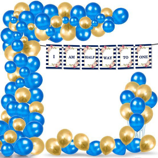 Half Birthday Boys Party Decorations