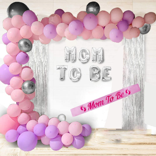 Baby Shower Decoration-Banner And Balloons(Pack Of 53)