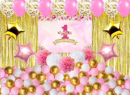 One is Fun First Birthday Party Decorations Complete Set