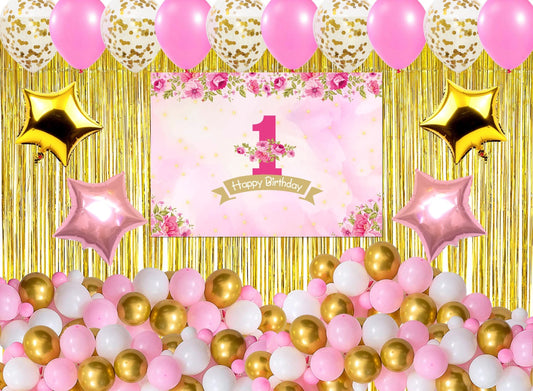 One is Fun  First Birthday Party Decorations Complete Set