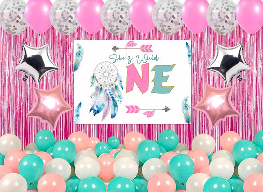 Wild One Theme Birthday Party Complete Party Set