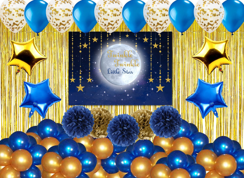 Twinkle Twinkle Theme Birthday Party Complete Party Set for Boys