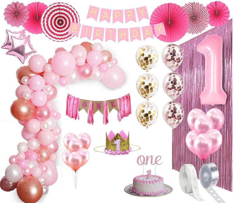 First  Birthday Decoration For Girl