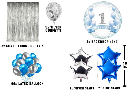 One Is Fun Birthday Party Decorations Complete Set