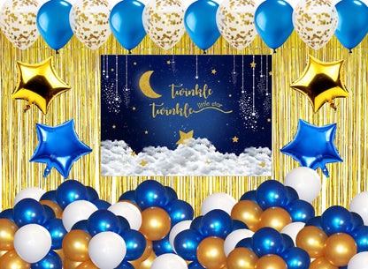 Twinkle Twinkle Theme Birthday Party Complete Party Set for Boys