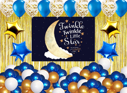 Twinkle Twinkle Theme Birthday Party Complete Party Set for Boys