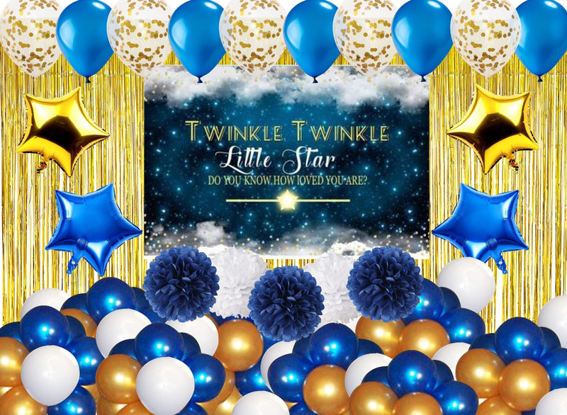 Twinkle Twinkle Theme Birthday Party Complete Party Set for Boys