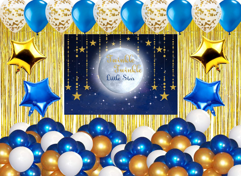 Twinkle Twinkle Theme Birthday Party Complete Party Set for Boys