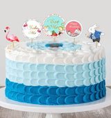 Alice Tea Party Theme Birthday Party Cake Topper /Cake Decoration Kit