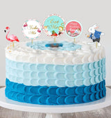 Alice Tea Party Theme Birthday Party Cake Topper /Cake Decoration Kit