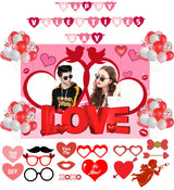 Valentine Photo booth And Decoration Set For Valentine Decoration Party