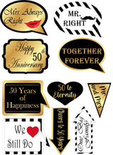 50th Anniversary Party Photo Booth Props Kit