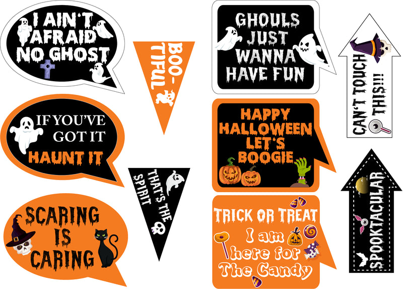 Halloween Party Props Photo Booth Props Kit