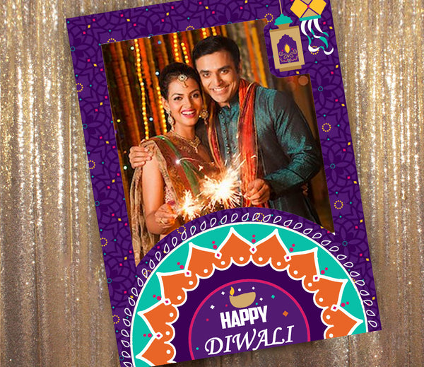 Diwali Selfie Photo Booth Picture Frame