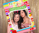 Twotti Fruity Theme Birthday Party Selfie Photo Booth Frame