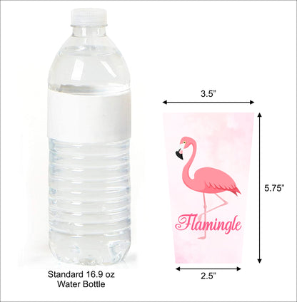 Let'S Flamingle Theme Popcorn Box - Girl Birthday - Set Of 6
