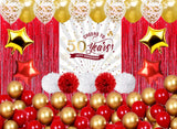 50th Anniversary Party Complete Set For Decorations
