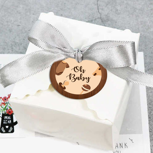 Oh Baby Party Thank You Gift Tags 