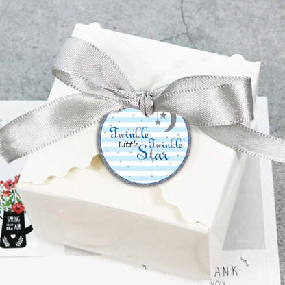 Twinkle Twinkle Little Star Theme Birthday Party Thank You Gift Tags