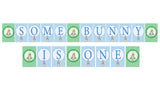 Some Bunny Is One - Birthday Party Banner for Decoration