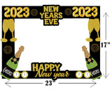 New Year Party Selfie Photo Booth Picture Frame