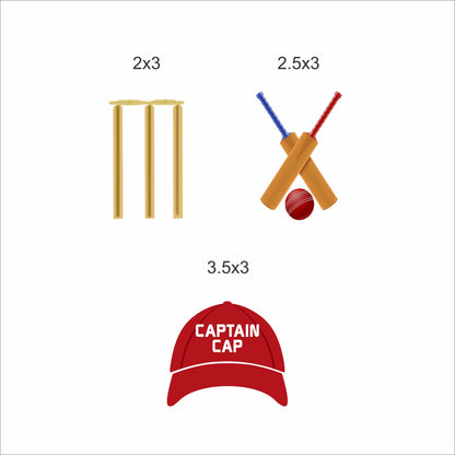 Cricket Theme Birthday Party Straws