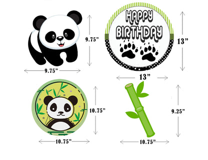 Panda Theme Birthday Party Hangings