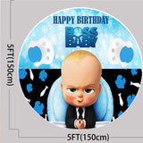 Boss Baby Theme Birthday Party Backdrop