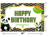 Panda Theme Birthday Party Table Mats