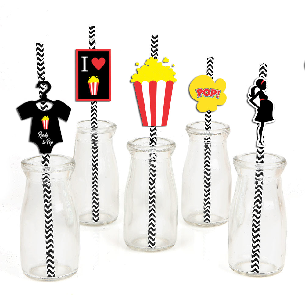 Ready to Pop Party Paper Decorative Straws