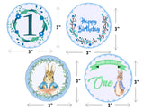 Some Bunny Is One Birthday Party Paper Decorative Straws