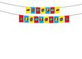 Personalized Super Hero Banner For Birthday Decoration I Happy Birthday Banner