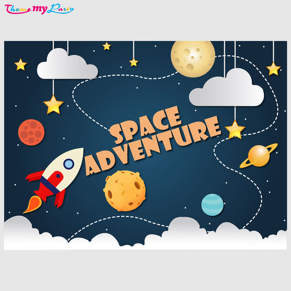 Space Theme Birthday Table Mats for Decoration