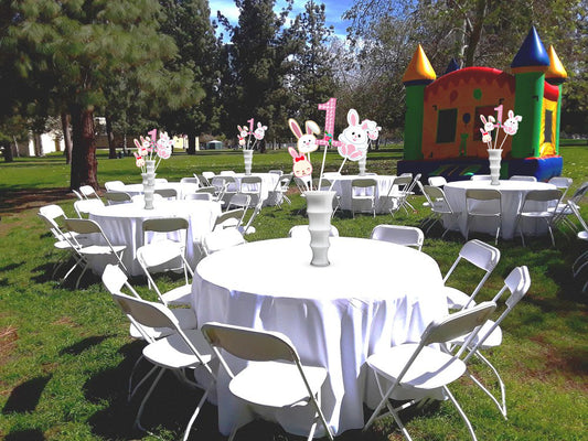 Some Bunny Is One theme Birthday Party Table Toppers for Decoration