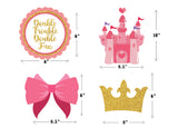 Twin Girls theme Birthday Party Table Toppers for Decoration