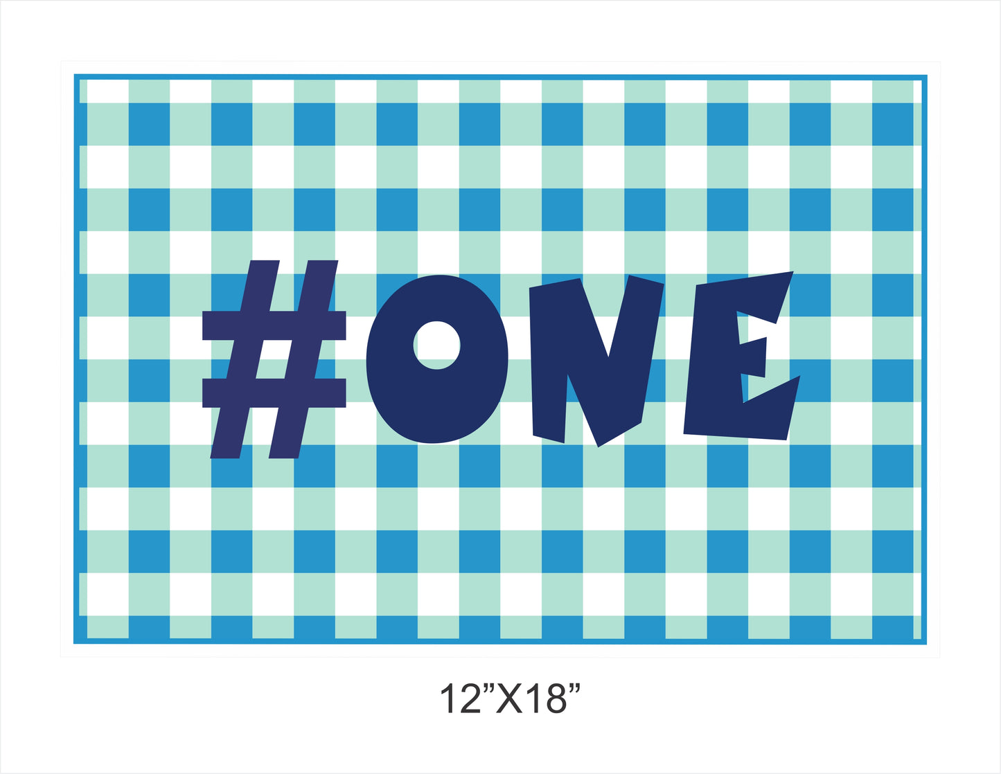 One Is Fun  Birthday Table Mats for Decoration