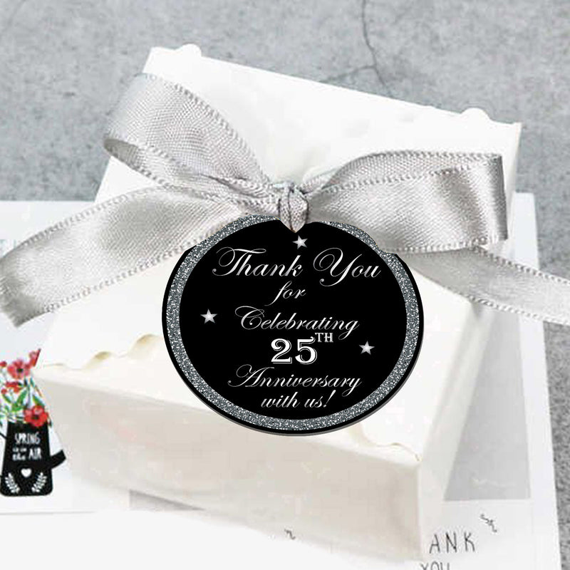 25th Wedding Anniversary Gifts for Couples, 25th Anniversary Gift for  Husband or Wife, Silver 25th Anniversary Card, 25th Anniversary Table  Decorations, A Couples Silver Anniversary, 6311W - Walmart.com