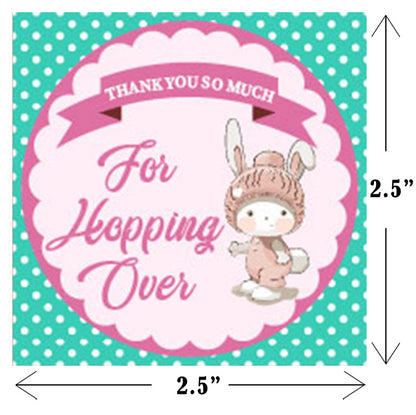 Some Bunny Is One Birthday Party Thank You Gift Tags