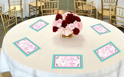 Some Bunny Is One Birthday Table Mats for Decoration