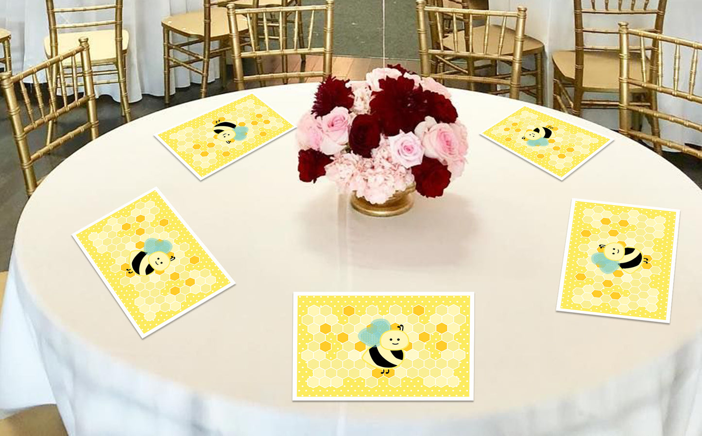 What It will BEE Table Mats for Decoration