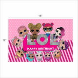 LOL Party Theme Birthday Party Table Mats