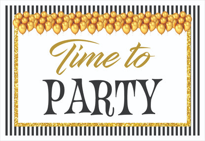 Milestone Birthday Table Mats for Decoration