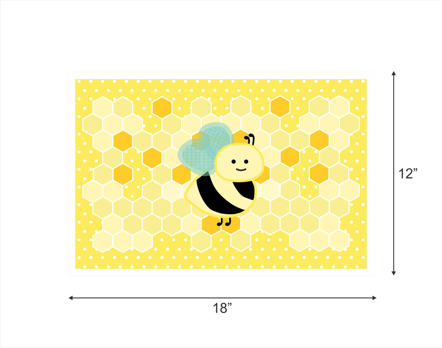 What It will BEE Table Mats for Decoration
