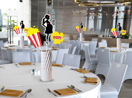 Ready to Pop Party Table Toppers for Decoration 