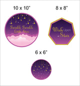 Twinkle Twinkle Little Star Theme Birthday Party Table Toppers for Decoration