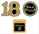 18th Birthday Party Table Toppers for Decoration 