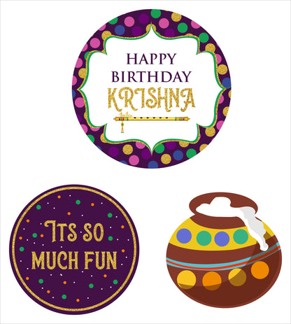 "Little Krishna "- Table Top For Birthday Decoration