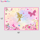 Butterflies & Fairies Theme Birthday Table Mats for Decoration